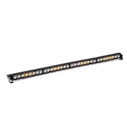 Baja Designs S8 Straight LED Light Bar - Universal (40 Inch, Spot Light Pattern, Clear Lens)