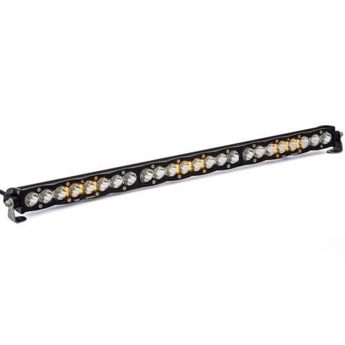 Baja Designs S8 Straight LED Light Bar - Universal (30 Inch, Spot Light Pattern, Clear Lens)