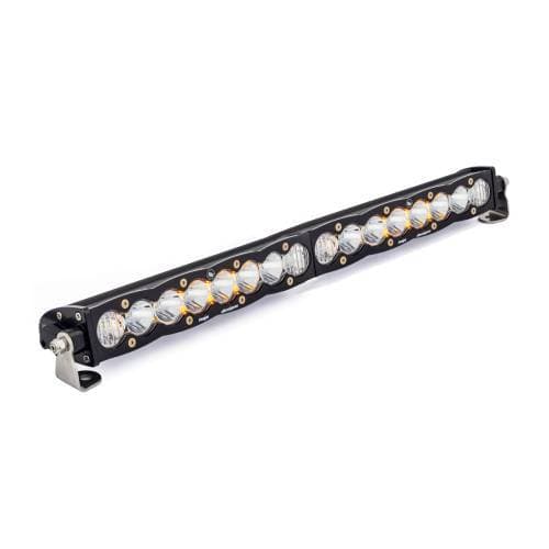 Baja Designs S8 Straight LED Light Bar - Universal (20 Inch, Driving/Combo Light Pattern, Clear Lens)