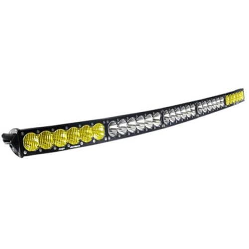 Baja Designs 50 Inch OnX6 Arc Dual Control LED Light Bar - Universal (Driving/Combo Light Pattern, Baja Amber/Clear Lens)