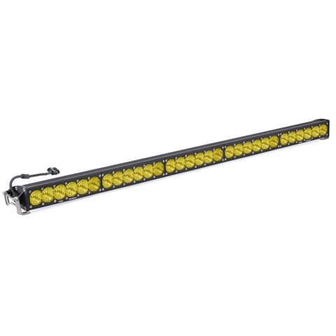 Baja Designs 50 Inch OnX6+ Straight LED Light Bar - Universal, Wide Cornering Light Pattern, Baja Amber Lens