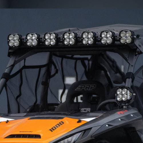 Baja Designs 7XL Linkable Roof Bar Kit for Kawasaki (2020-24) Teryx KRX 1000, Driving/Combo Light Pattern, Clear Lens