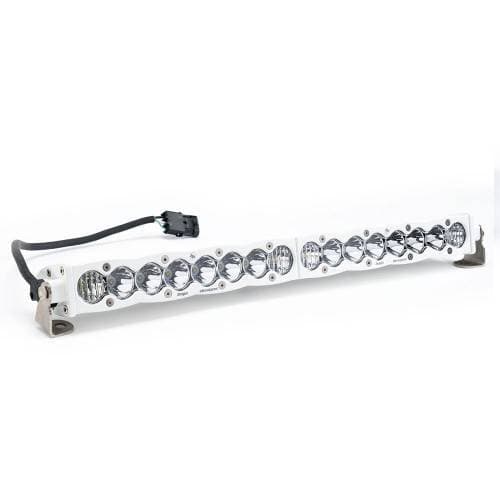 Baja Designs S8 White Straight LED Light Bar - Universal (20 Inch, Driving/Combo Light Pattern, Clear Lens)