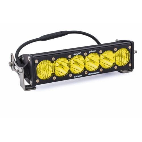 Baja Designs 10 Inch OnX6+ Straight LED Light Bar - Universal, Driving/Combo Light Pattern, Baja Amber Lens
