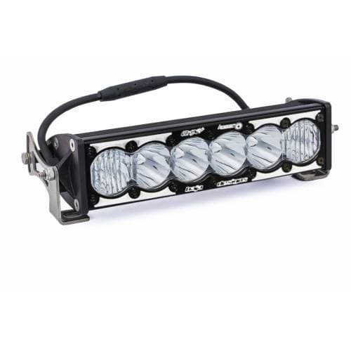 Baja Designs 10 Inch OnX6 Hybrid LED/Laser Light Bar - Universal, Hybrid Spot Light Pattern, Clear Lens