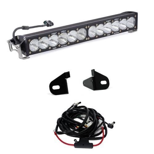 Baja Designs OnX6+ 20 Inch Grille Light Bar Kit for Ford (2019-23) Ranger, Driving/Combo Light Pattern, Clear Lens