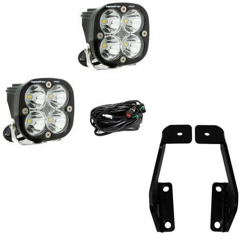 Baja Designs Squadron Pro A-Pillar Light Kit for Ford (2009-14) F-150 / (2010-14) SVT Raptor, Driving/Combo Light Pattern, Clear Lens
