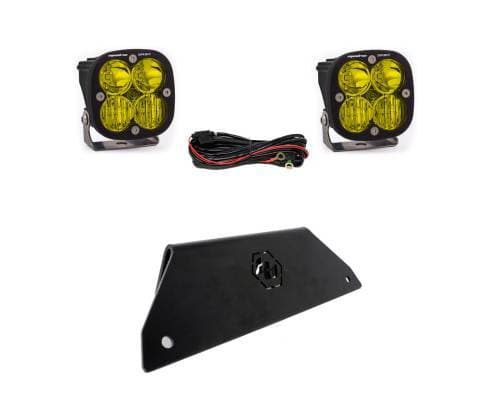 Baja Designs Squadron Sport Bumper Lower Mount Light Kit for Polaris (2020-25) RZR Pro XP, Driving/Combo, Clear Lens