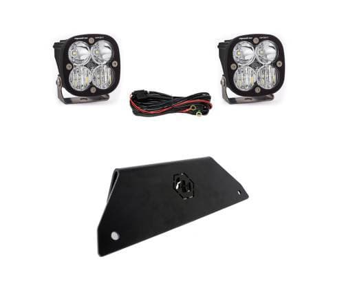 Baja Designs Squadron Sport Bumper Lower Mount Light Kit for Polaris (2020-25) RZR Pro XP, Driving/Combo Light Pattern, Clear Lens