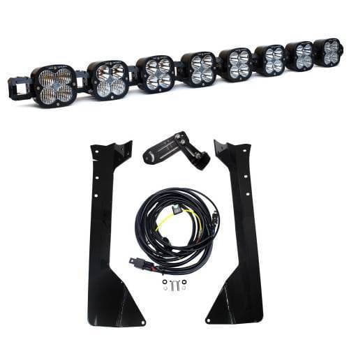 Baja Designs XL Linkable Roof Mount Light Kit for Jeep (2007-18) Wrangler JK; Multi-Pattern Light Pattern, Clear Lens