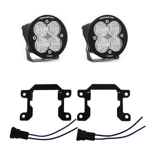 Baja Designs Squadron Sport Fog Pocket Light Kit for RAM (2019-25) 2500/3500 Big Horn, Wide Cornering Light Pattern, Clear Lens