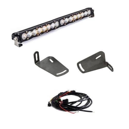 Baja Designs S8 20 Inch Bumper Light Bar Kit for RAM (2019-24) 1500 Rebel, Driving/Combo Light Pattern, Clear Lens