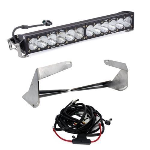 Baja Designs OnX6+ 20 Inch Grille Lower Light Bar Kit for RAM (2019-25) 2500/3500, Driving/Combo Light Pattern, Clear Lens