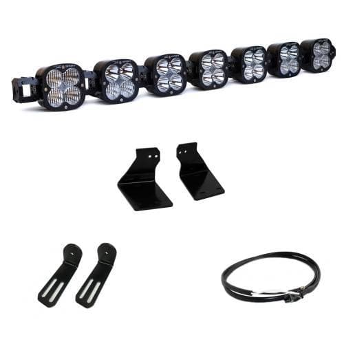 Baja Designs XL Linkable Bumper Light Kit for Ford (2020-22) F-250 / F-350 Super Duty, Multi-Pattern Light Pattern, Clear Lens, Toggle Wiring
