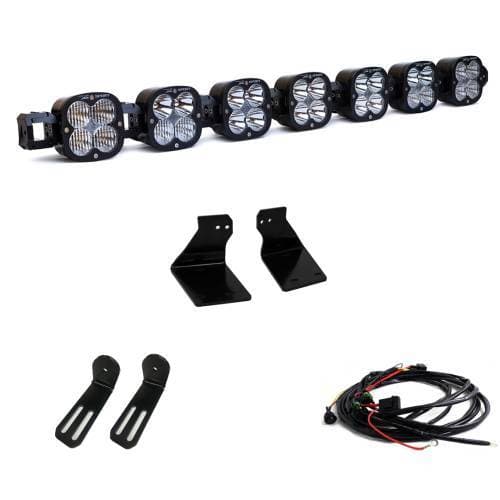 Baja Designs XL Linkable Bumper Light Kit for Ford (2020-22) F-250 / F-350 Super Duty, Multi-Pattern Light Pattern, Clear Lens, Toggle Wiring