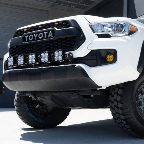 Baja Designs XL Linkable Bumper Light Kit fir Toyota (2016-23) Tacoma, Multi-Pattern Light Pattern, Clear Lens