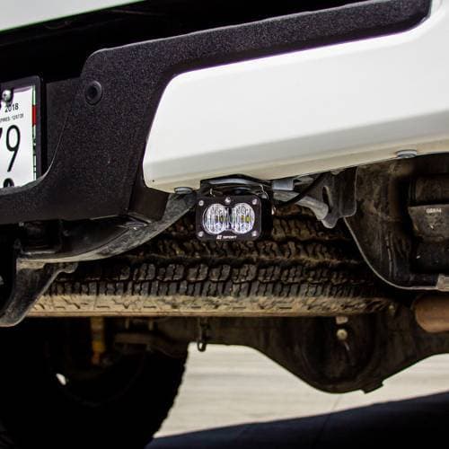 Baja Designs S2 Sport Dual Reverse Light Kit for Toyota (2010-24) 4Runner / (2005-23) Tacoma, Wide Cornering Light Pattern, Clear Lens