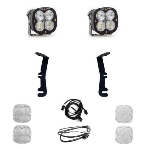 Baja Designs XL Pro A-Pillar Light Kit for RAM (2019-24) 1500 Rebel / (2021-24) 1500 TRX, Driving/Combo Light Pattern, Clear Lens