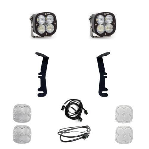 Baja Designs XL80 A-Pillar Light Kit for RAM (2019-24) 1500 Rebel / (2021-24) 1500 TRX, Driving/Combo Light Pattern, Clear Lens