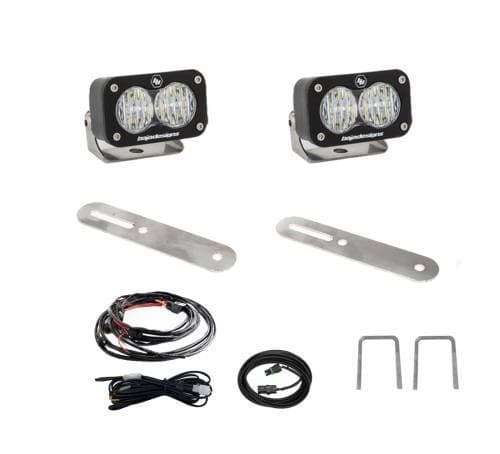 Baja Designs S2 Sport Dual Reverse Light Kit for Toyota (2022-25) Tundra (Non-Hybrid), Wide Cornering Light Pattern, Clear Lens
