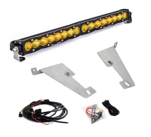 Baja Designs S8 20 Inch Behind Bumper Light Bar Kit for Toyota (2022-25) Tundra, Driving/Combo Light Pattern, Baja Amber Lens