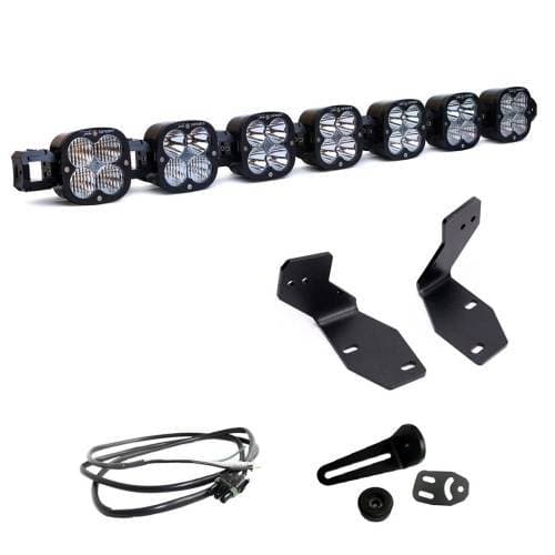 Baja Designs 7XL Linkable Bumper Light Kit for Ford (2023-25) F-250/350 Super Duty, Multi-Pattern Light Pattern, Clear Lens, Upfitter Wiring