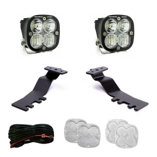 Baja Designs Squadron Sport A-Pillar Kit for Toyota (2024-25) Tacoma, Driving/Combo Light Pattern, Clear Lens
