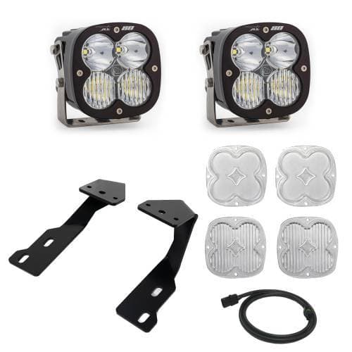 Baja Designs XL 80 A-Pillar Kit for Mercedes (2019-25) Sprinter, Driving/Combo Light Pattern, Clear Lens, Toggle Wiring