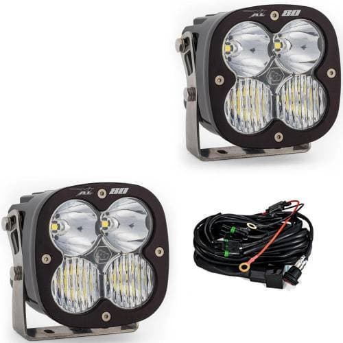 Baja Designs XL80 LED Auxiliary Light Pod Pair - Universal (Driving/Combo Light Pattern, Clear Lens)