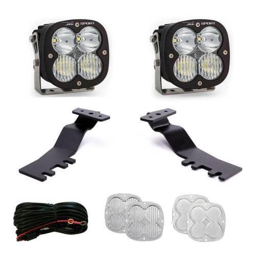 Baja Designs XL Sport A-Pillar Kit for Toyota (2025) 4 Runner, Driving/Combo Light Pattern, Clear Lens, Toggle Wiring