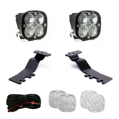 Baja Designs Squadron Pro A-Pillar Kit for Toyota (2025) 4Runner, Driving/Combo Light Pattern, Clear Lens, Toggle Wiring
