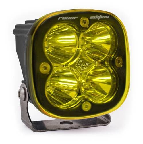 Baja Designs Squadron Racer Edition LED Auxiliary Light Pod - Universal (Racer Spot Light Pattern, Baja Amber Lens)