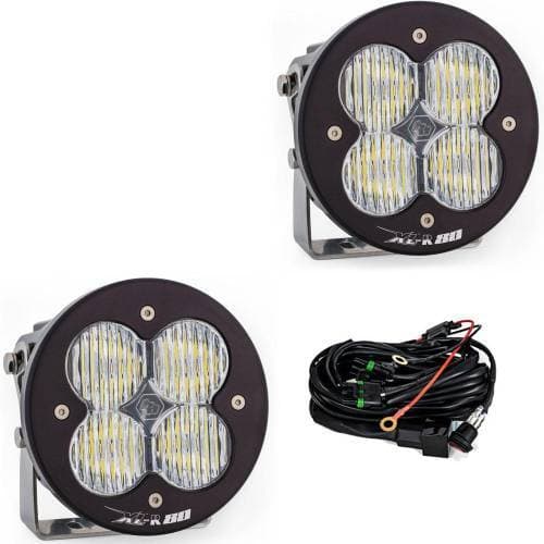 Baja Designs XL-R 80 LED Auxiliary Light Pod Pair - Universal (Wide Cornering Light Pattern, Clear Lens)