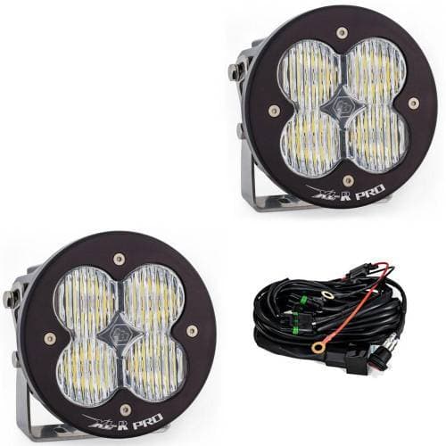 Baja Designs XL-R Pro LED Auxiliary Light Pod Pair - Universal (Wide Cornering Light Pattern, Clear Lens)