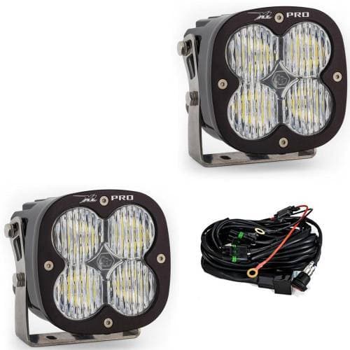 Baja Designs XL Pro LED Auxiliary Light Pod Pair - Universal, Wide Cornering Light Pattern, Clear Lens