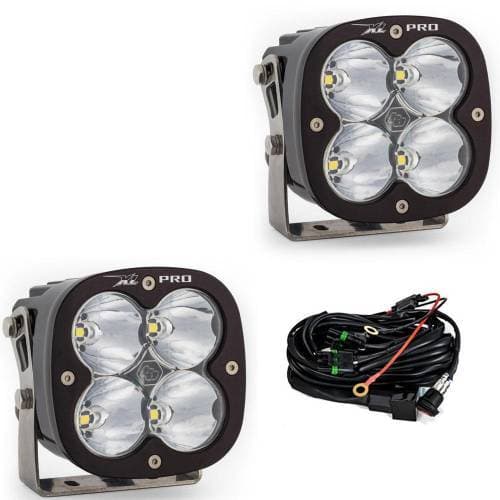 Baja Designs XL Pro LED Auxiliary Light Pod Pair - Universal, Spot Light Pattern, Clear Lens