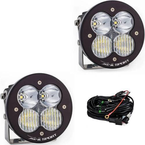 Baja Designs XL-R Sport LED Auxiliary Light Pod Pair - Universal, Driving/Combo Light Pattern, Clear Lens
