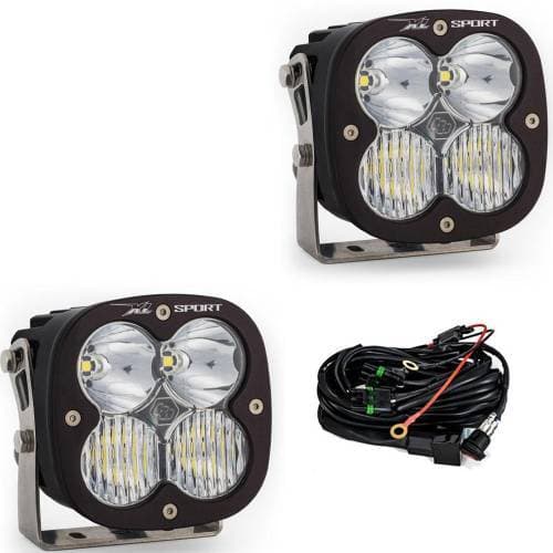 Baja Designs XL Sport LED Auxiliary Light Pod Pair - Universal, Driving/Combo Light Pattern, Clear Lens