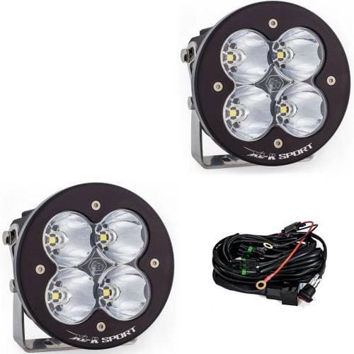 Baja Designs XL-R Sport LED Auxiliary Light Pod Pair - Universal, Spot Light Pattern, Clear Lens