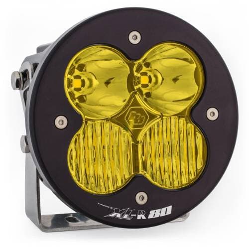 Baja Designs XL-R 80 LED Auxiliary Light Pod - Universal (Driving/Combo Light Pattern, Baja Amber Lens)