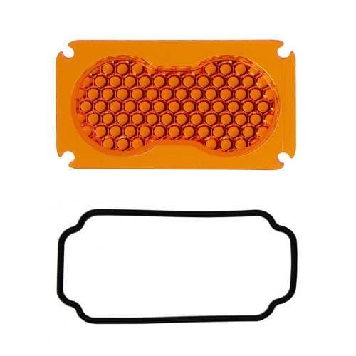 Baja Designs S2 Light Pod Lens Kit - Universal (Work/Scene Light Pattern, Factory Amber Lens)