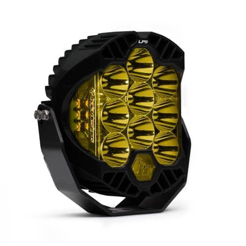 Baja Designs LP9 Sport LED Auxiliary Light Pod, Spot Light Pattern, Baja Amber Lens - Universal