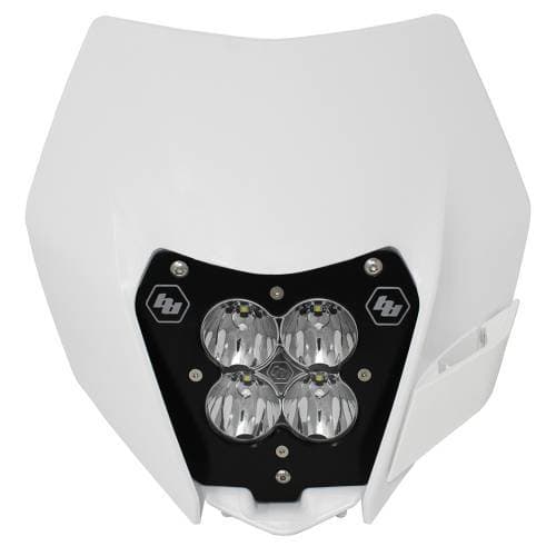 Baja Designs XL80 (D/C) Headlight Kit w/Shell for KTM (2014-16) 250 XCF-W/350 EXC-F/450 XC-W/500 EXC; (2013-16) 500 XC-W