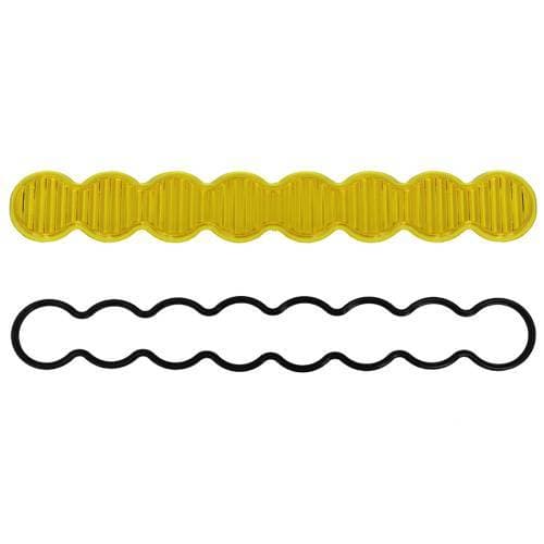 Baja Designs S8 Light Bar Lens Kit - Universal (Wide Cornering Light Pattern, Baja Amber Lens)