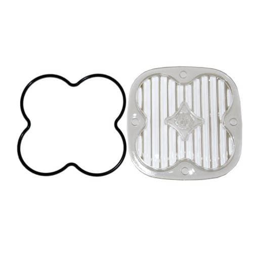 Baja Designs Squadron Light Pod Lens Kit - Universal (Wide Cornering Light Pattern, Clear Lens)