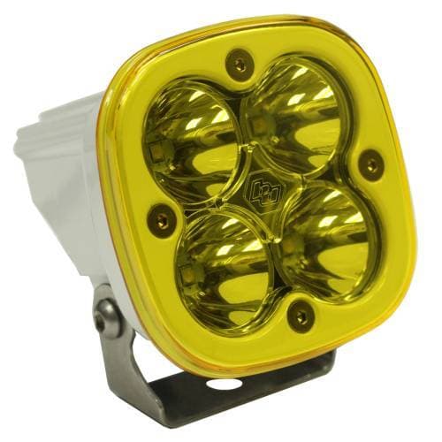Baja Designs Squadron Sport White LED Auxiliary Light Pod - Universal (Wide Cornering Light Pattern, Baja Amber Lens)