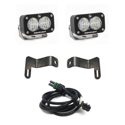 Baja Designs S2 Sport Dual Reverse Light Kit for RAM (2019-25) 2500/3500, Wide Cornering Light Pattern, Clear Lens