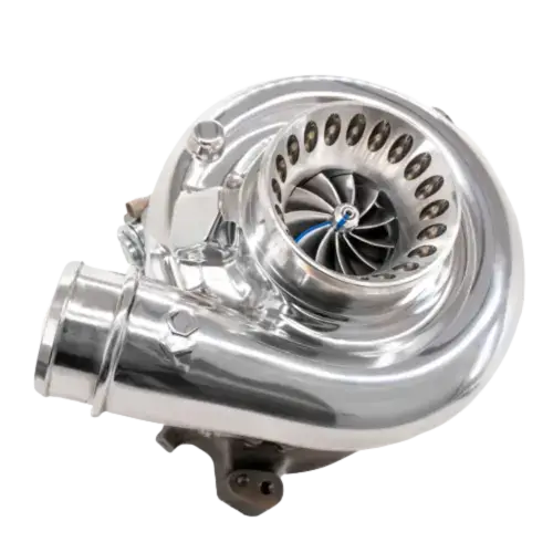 KC Turbos Jetfire Turbo for Ford (2004-07) 6.0L Power Stroke, (9 Blade Wheel (EXTREME WHISTLE), Stage 2, Polished)