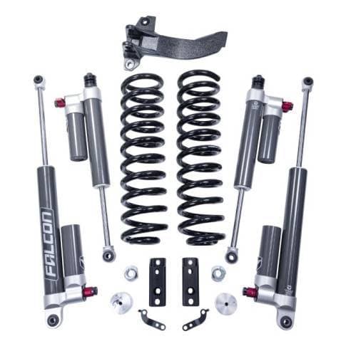 ReadyLIFT 2.5" Coil Spring Front Lift Kit for Ford (2020-25) Super Duty Diesel, (w/ Falcon 3.3 Shocks)