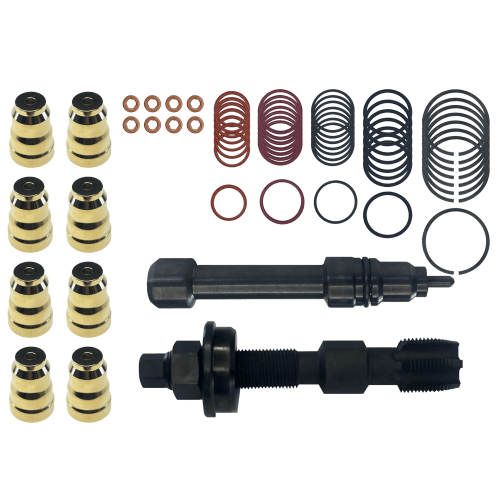 Rosewood Diesel Injector Sleeve Removal/Installation Package, Ford (1994-03) 7.3L Power Stroke (Tool, O-Rings, & Sleeves)